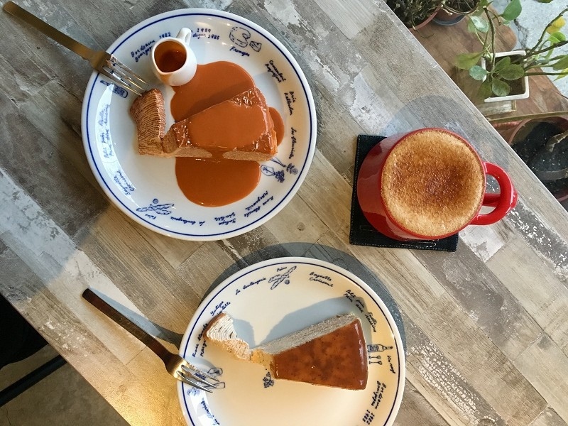 【台北｜忠孝新生站】好休咖啡 HaoXiu Kaffe＿茶控絕對會滿意的千層蛋糕＿伯爵千層不讓泰奶千層專美於前
