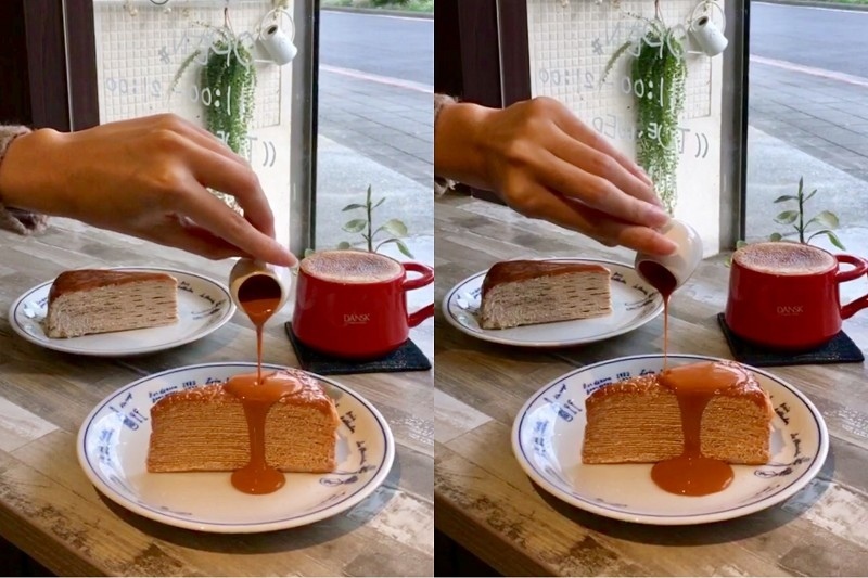 【台北｜忠孝新生站】好休咖啡 HaoXiu Kaffe＿茶控絕對會滿意的千層蛋糕＿伯爵千層不讓泰奶千層專美於前