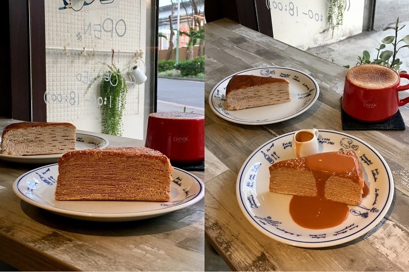 【台北｜忠孝新生站】好休咖啡 HaoXiu Kaffe＿茶控絕對會滿意的千層蛋糕＿伯爵千層不讓泰奶千層專美於前