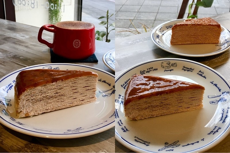 【台北｜忠孝新生站】好休咖啡 HaoXiu Kaffe＿茶控絕對會滿意的千層蛋糕＿伯爵千層不讓泰奶千層專美於前