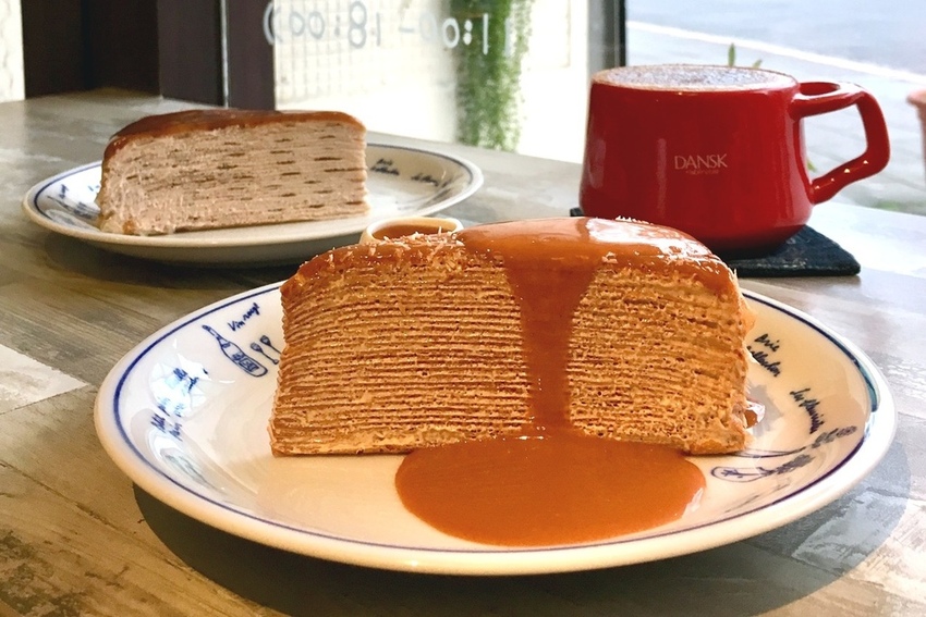 【台北｜忠孝新生站】好休咖啡 HaoXiu Kaffe＿茶控絕對會滿意的千層蛋糕＿伯爵千層不讓泰奶千層專美於前