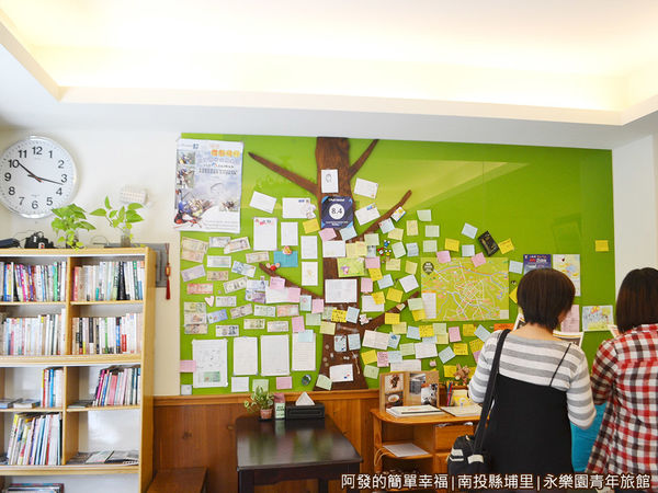 永樂園青年旅館08-大廳牆面