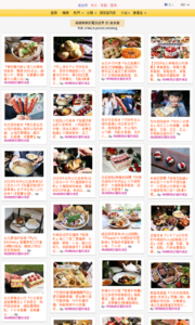 海綿飽飽的鳳梨城堡的美食牆