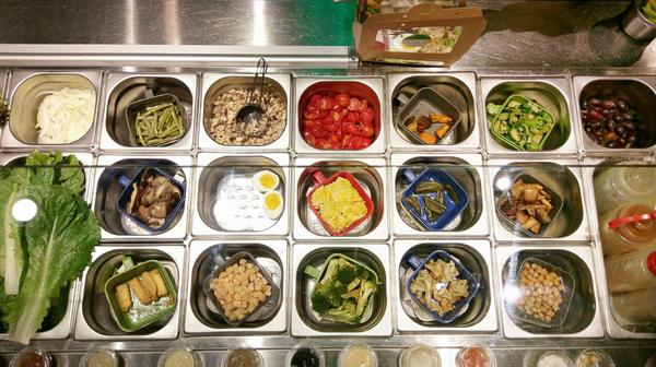 Choplachopla salad bar 恰拉恰拉自選沙拉吧：Choplachopla salad bar 恰拉恰拉自選沙拉吧-台中西區蔬食沙拉吧  前一天吃大餐的罪惡感  就來這邊消除吧