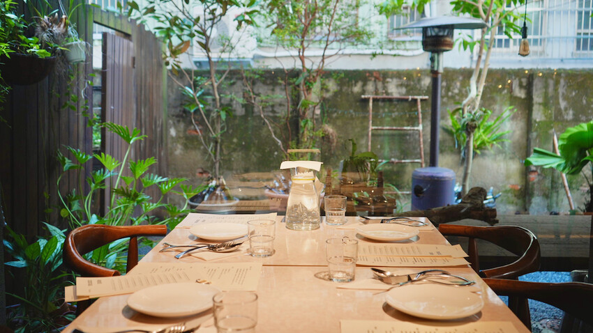 捷運大坪林站餐酒館!新店約會「Olí餐酒館」質感老宅私廚料理超浪漫。