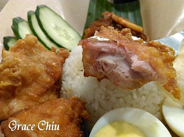 椰漿飯炸雞配參芭透抽 池先生 公館美食 馬來西亞料理 台北星馬料理