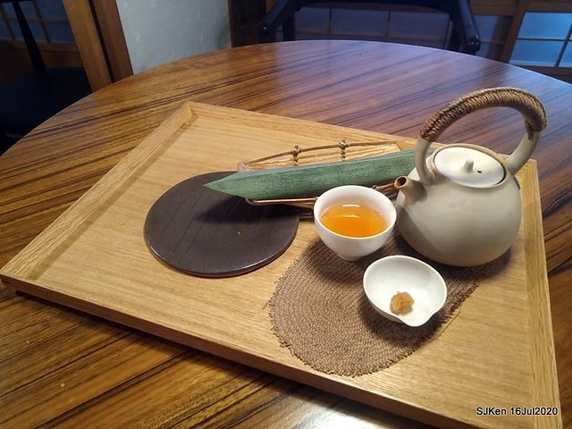 Traditional Taiwan Hi-tea refreshment at Ancient house, Taipei, Taiwan, SJKen, July 16, 2020.