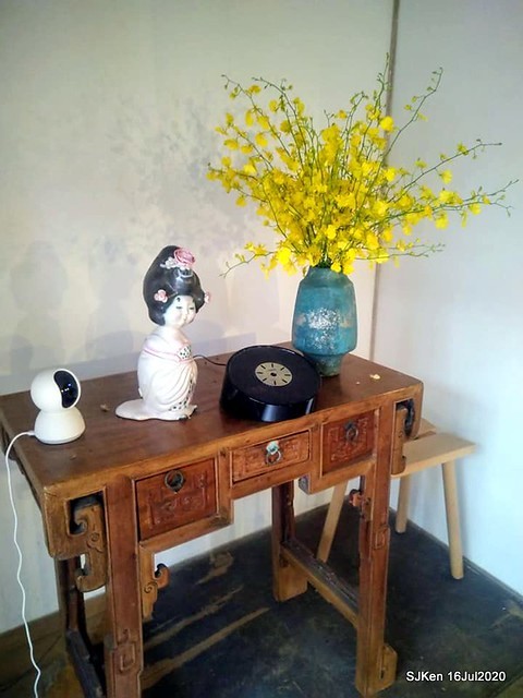 Traditional Taiwan Hi-tea refreshment at Ancient house, Taipei, Taiwan, SJKen, July 16, 2020.