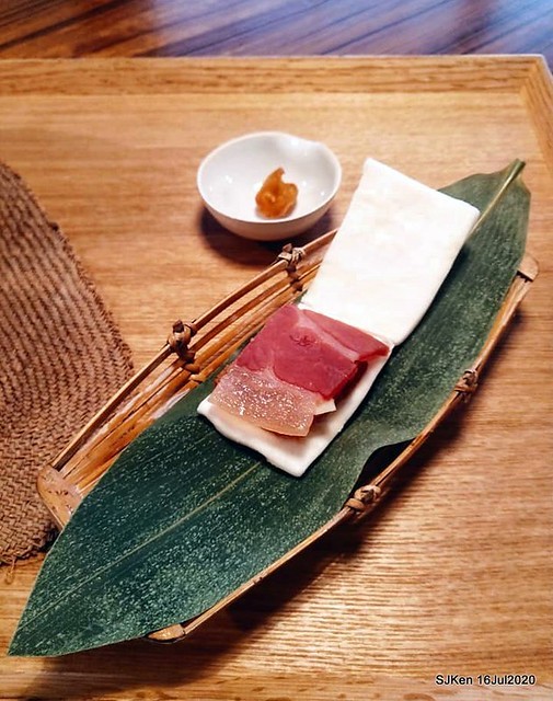 Traditional Taiwan Hi-tea refreshment at Ancient house, Taipei, Taiwan, SJKen, July 16, 2020.