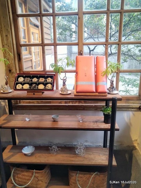 Traditional Taiwan Hi-tea refreshment at Ancient house, Taipei, Taiwan, SJKen, July 16, 2020.