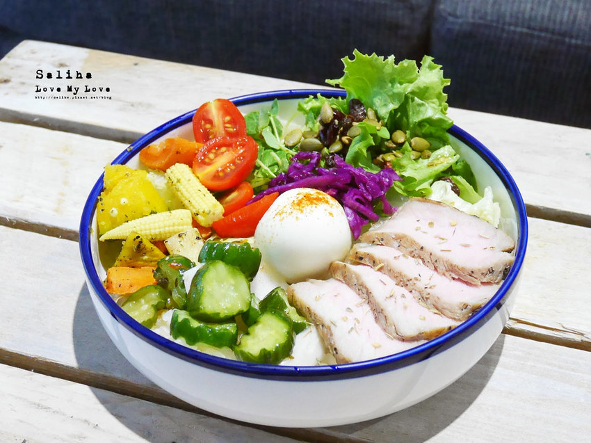 台北六張犁咖啡廳推薦休習日沙拉飯早午餐輕食下午茶 (2)