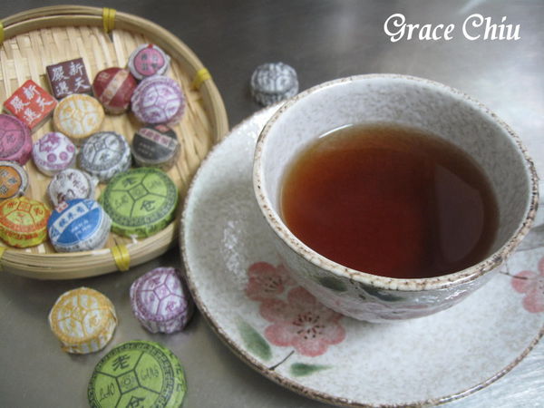 普洱茶 普洱小陀茶 紅海棠 伴手禮店 迪化街 大稻埕 普洱茶 茶餅 茶磚 茶沱 迷你小茶餅