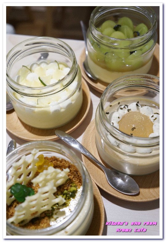 Kremz‭ ‬Cafe：民生社區甜點店／布蕾專賣店．一方玻璃罐裡的美麗世界──Kremz Cafe