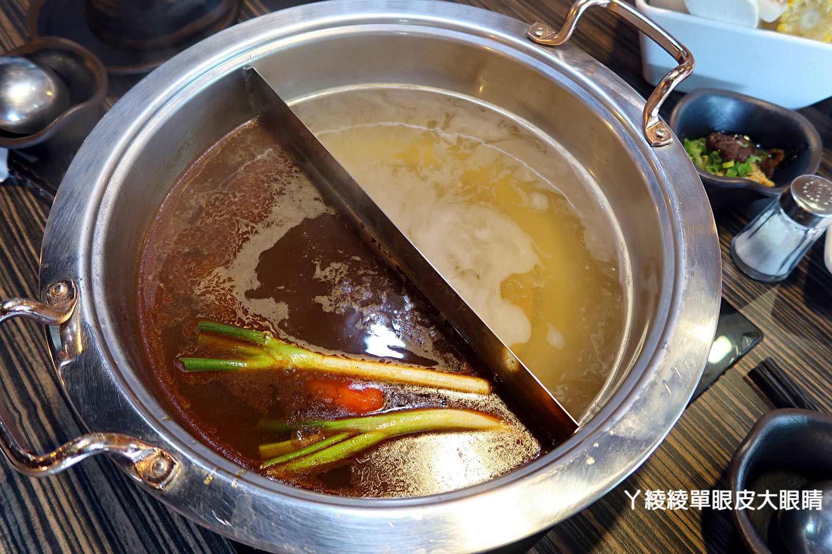 苗栗竹南頭份好吃火鍋推薦!尚順廣場《開鍋精緻涮涮鍋》獨家麻辣湯頭順口不傷胃、菜盤換成大肉盤