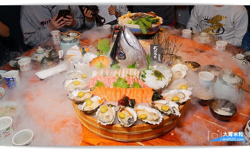 桃園中壢無菜單料理推薦,武田信玄海鮮專門,每人880元免收服務費,想吃最青A的海鮮與日式料理就來這!桃園無菜單料理推薦,中壢日式料理推薦, - 大胃米粒 DAVID & MILLY