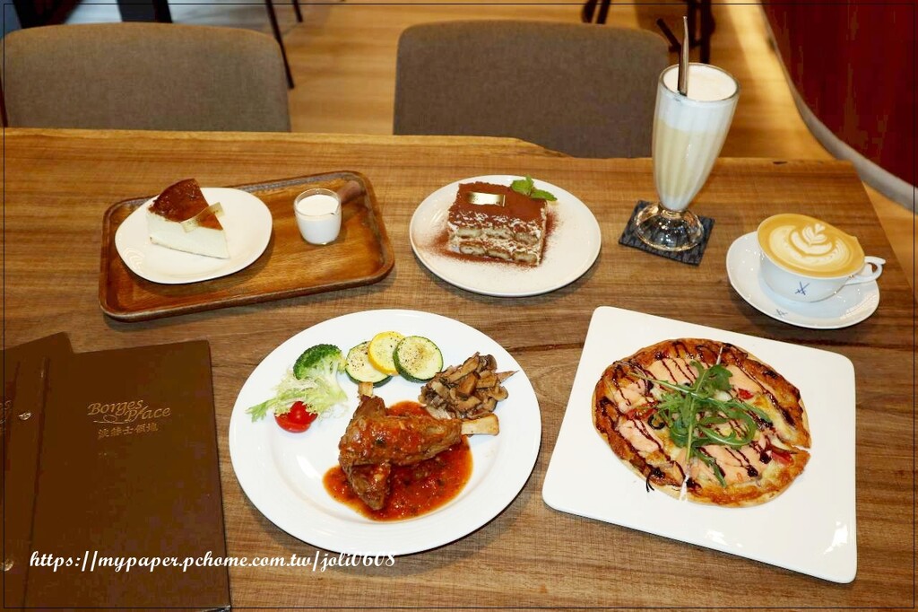 台北市中山區【波赫士領地精品咖啡館】明水店~台北咖啡廳推薦 台北下午茶餐廳推薦 超人氣千層蛋糕、提拉米蘇 是台北甜點必吃首選