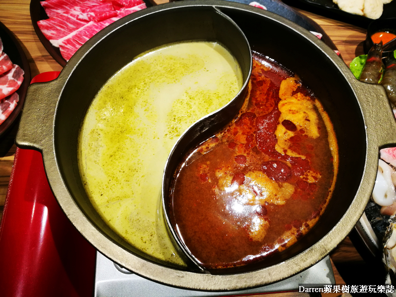 『桃園火鍋推薦』饗象泰式鍋品/泰式鍋物綠咖哩酸辣湯美味推薦/饗象泰式鍋品菜單/都市叢林風火鍋餐廳 - Darren蘋果樹旅遊玩樂誌