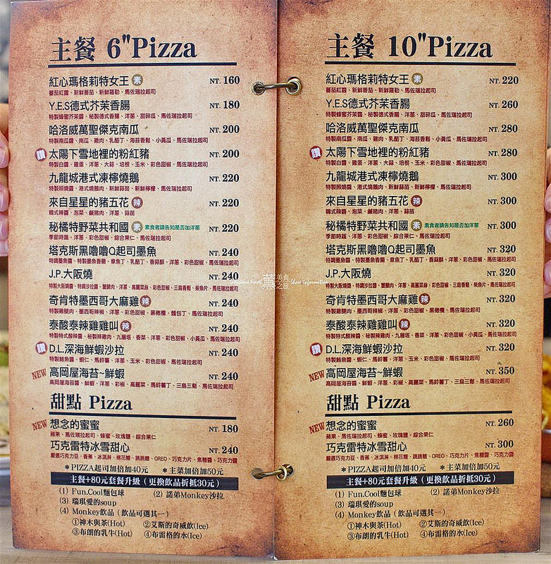 猴子披薩向上店