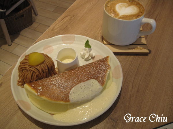 蒙布朗冰淇淋鬆餅 屋莎鬆餅屋(京站店) Woosaパンケーキ