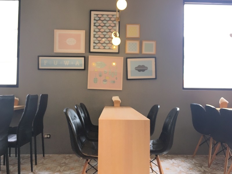 【土城｜永寧站】FUWA CAFE＿韓風滿點的複合式咖咖廳＿讓人秒變韓妞的粉嫩系裝潢