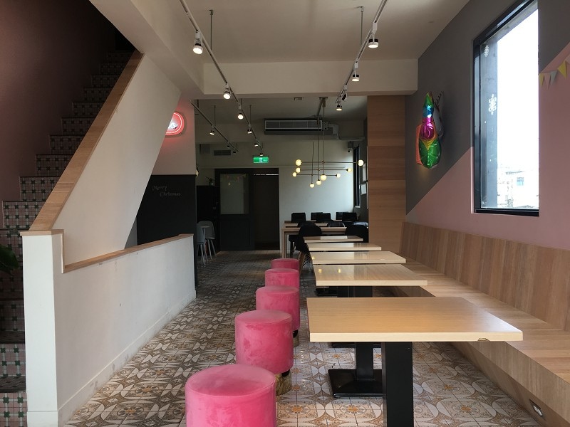 【土城｜永寧站】FUWA CAFE＿韓風滿點的複合式咖咖廳＿讓人秒變韓妞的粉嫩系裝潢