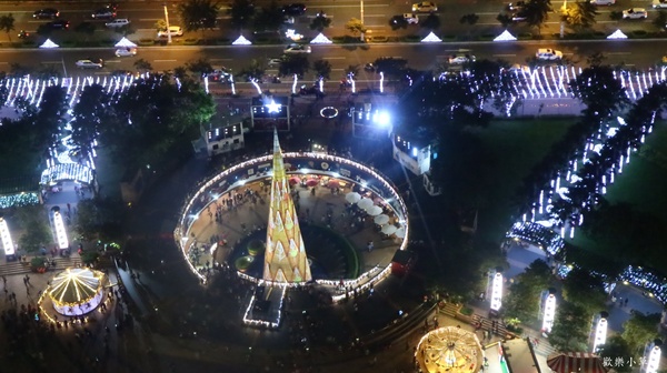 2017新北耶誕城：充滿歡樂的2017新北耶誕城@板橋捷運站