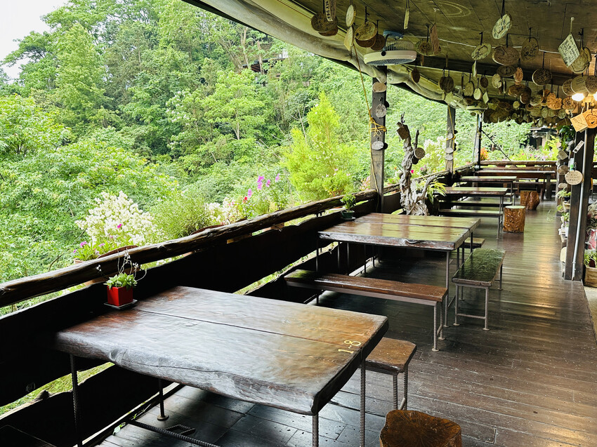 【山行寄野×山行玫瑰】苗栗南庄山林秘境民宿與景觀咖啡廳，靜謐