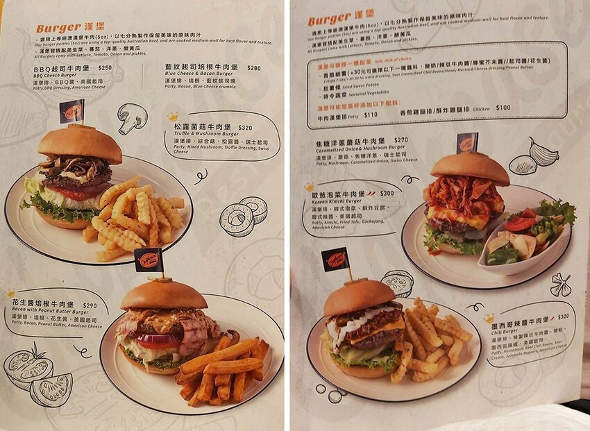 南崁美食: Chophouse恰好食美式餐廳 餐點豐富多樣，高人氣漢堡、風味飯、義大利麵一應俱全 - 小N手札 Nancynote