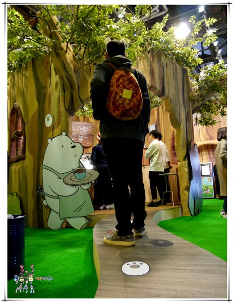 卡通頻道期間限定快閃商店,熊熊遇見你, 飛天小女警,探險活寶,熊熊咖啡屋,tree house,台北忠孝新生,台北華山展覽,卡通頻道,台北熊熊咖啡屋,