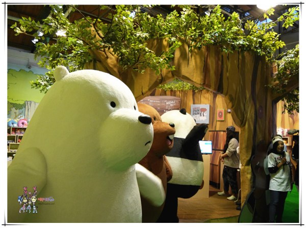 卡通頻道期間限定快閃商店,熊熊遇見你, 飛天小女警,探險活寶,熊熊咖啡屋,tree house,台北忠孝新生,台北華山展覽,卡通頻道,台北熊熊咖啡屋,