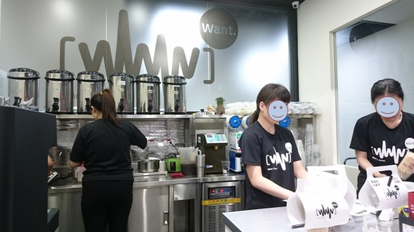 想要飲茶Want To Drink(高雄瑞豐店)：高雄~想要飲茶Want To Drink(瑞豐店)~超新奇的方形限量手作珍珠~嚐鮮趣~