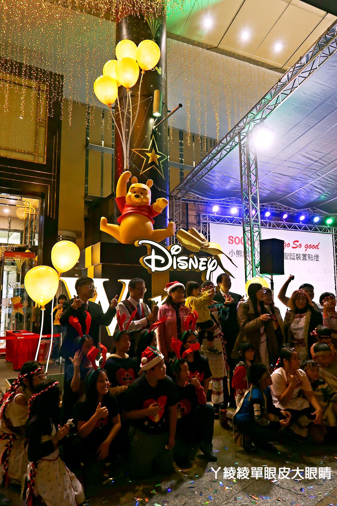新竹聖誕節最夯打卡地標！可愛小熊維尼聖誕裝置和巨型聖誕樹