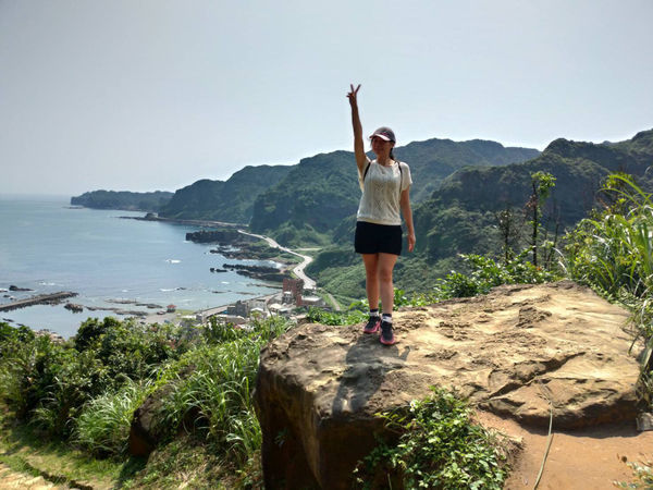 圓圓家出去玩-<新北景點>360度山海景步道，視野超遼闊，南子吝步道，拾階而上美景自然呈現