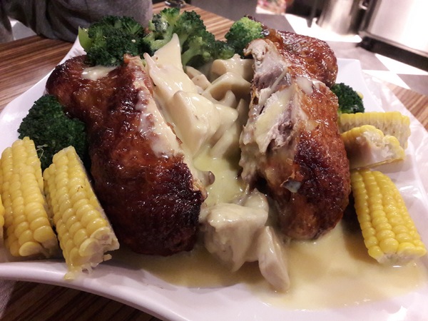 饉座複合式串燒:饉座複合式串燒~每日限量招牌氣死嫩脆雞 饉座複合式串燒:饉座複合式串燒~每日限量招牌氣死嫩脆雞