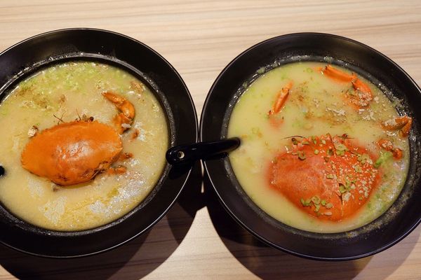 【食記】台中・南屯｜文心路粥堂・每日活體海鮮粥・給你超新鮮現殺現煮的大沙公和紅蟳！還有鮮甜的絲瓜蛤粥