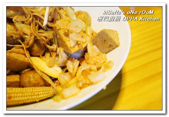 喔巴廚房 OPPA Kitchen:新埔韓式料理.可以一個人輕鬆享用的韓式滷味/部隊鍋──喔巴廚房