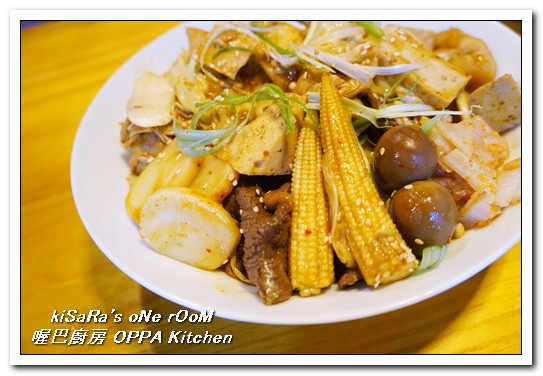 喔巴廚房 OPPA Kitchen:新埔韓式料理.可以一個人輕鬆享用的韓式滷味/部隊鍋──喔巴廚房
