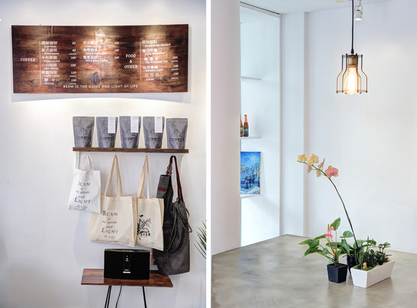 Light Beam Coffee Roasters：台中| LIGHTBEAM COFFEE ROASTERS · 陽光灑落玻璃窗，點杯咖啡曬生活