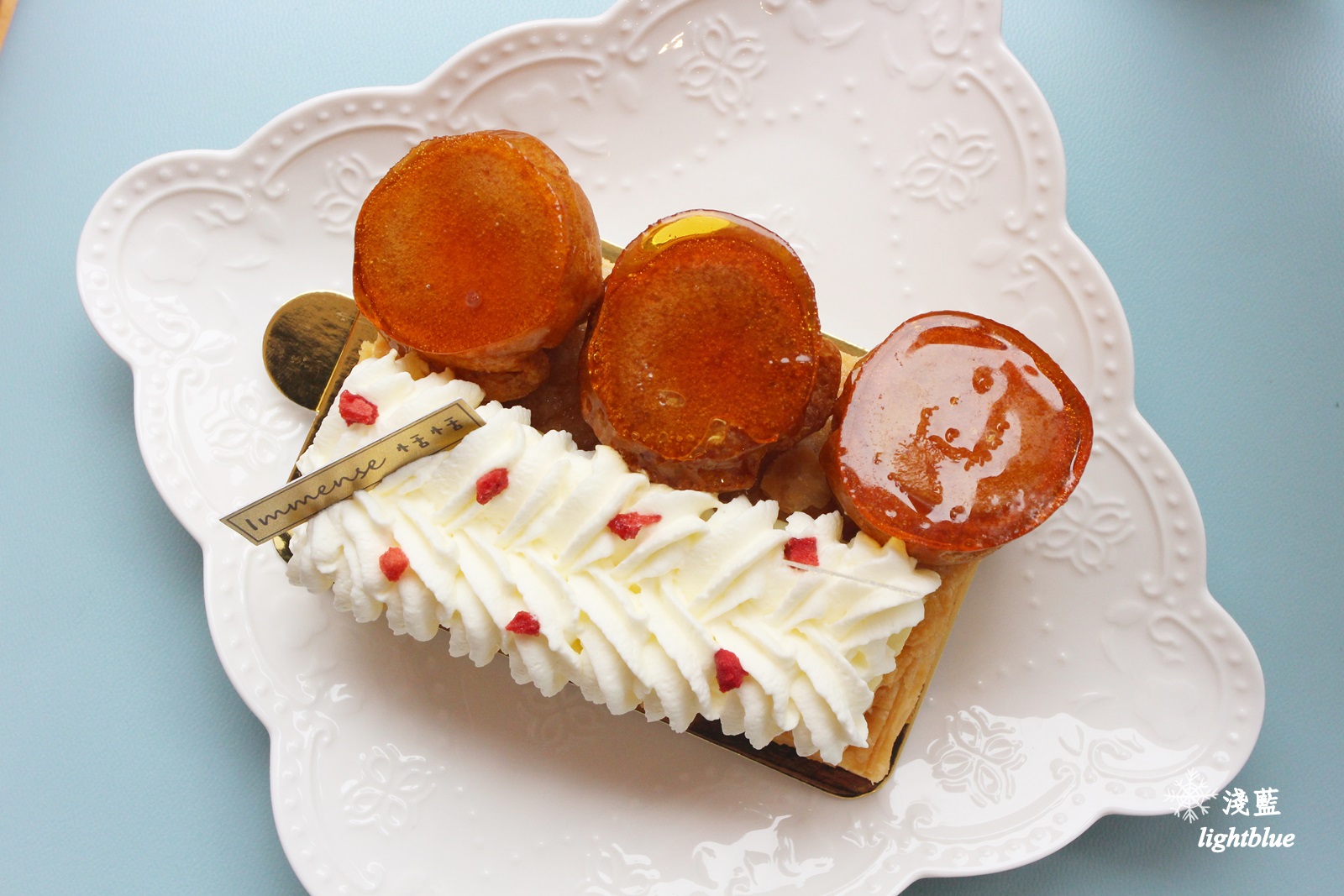 雲林斗六美食：淺藍 × Immense 恬恬～傳統市場中的法式甜點店