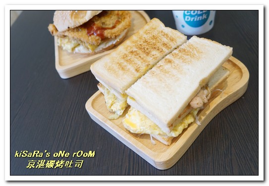 京湛碳烤吐司：逢甲商圈碳烤土司．真材實料大分量令人吃驚的學生應援店──京湛碳烤吐司