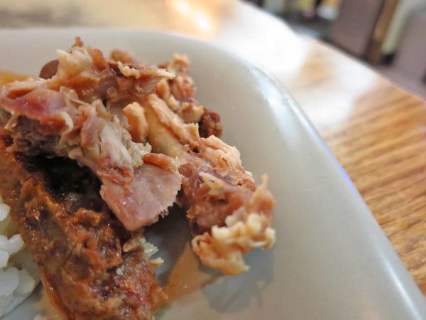 【桃園美食】潔園小吃-香酥內多汁的酥炸雞腿飯