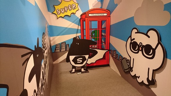 爽啾貘的黑白想特展(高雄夢時代)：高雄夢時代~爽啾貘的黑白想特展~可愛場景萌翻天~好拍到嫑嫑~超適合親子同遊~