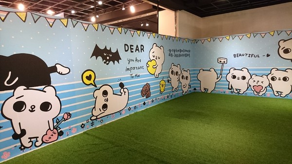 爽啾貘的黑白想特展(高雄夢時代)：高雄夢時代~爽啾貘的黑白想特展~可愛場景萌翻天~好拍到嫑嫑~超適合親子同遊~