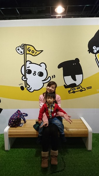 爽啾貘的黑白想特展(高雄夢時代)：高雄夢時代~爽啾貘的黑白想特展~可愛場景萌翻天~好拍到嫑嫑~超適合親子同遊~