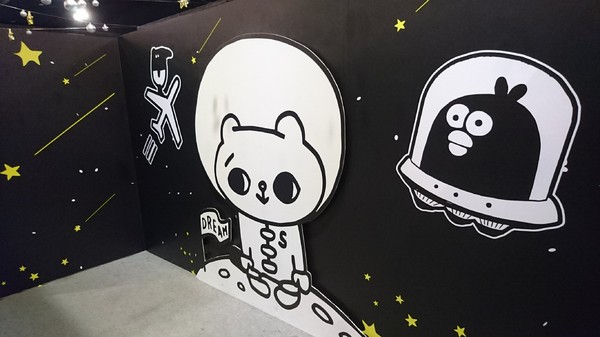 爽啾貘的黑白想特展(高雄夢時代)：高雄夢時代~爽啾貘的黑白想特展~可愛場景萌翻天~好拍到嫑嫑~超適合親子同遊~