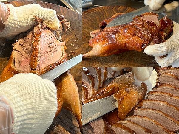 (台北烤鴨)京城烤鴨~嚴選肥美多汁櫻桃鴨、獨創生菜包鴨腿鬆、