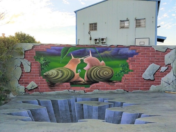 后里舊社天靈宮:【台中后里景點】舊社天靈宮~生動活潑五彩繽紛3D彩繪村,花卉博覽會的主題花現幸福互相呼應