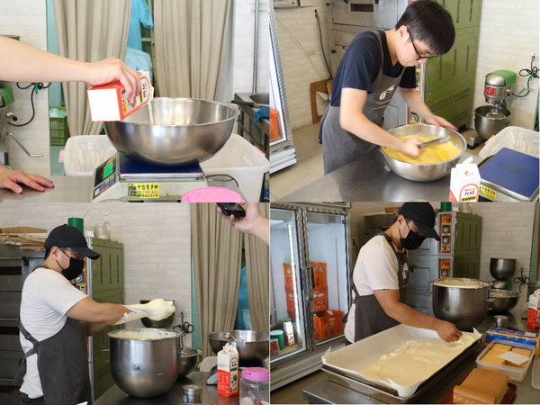 雞蛋牛奶古早味蛋糕:台中美食│雞蛋牛奶古早味蛋糕〃每日現烤,手工現做,香氣超迷人的古早味蛋糕,每天還有隱藏版口味唷~