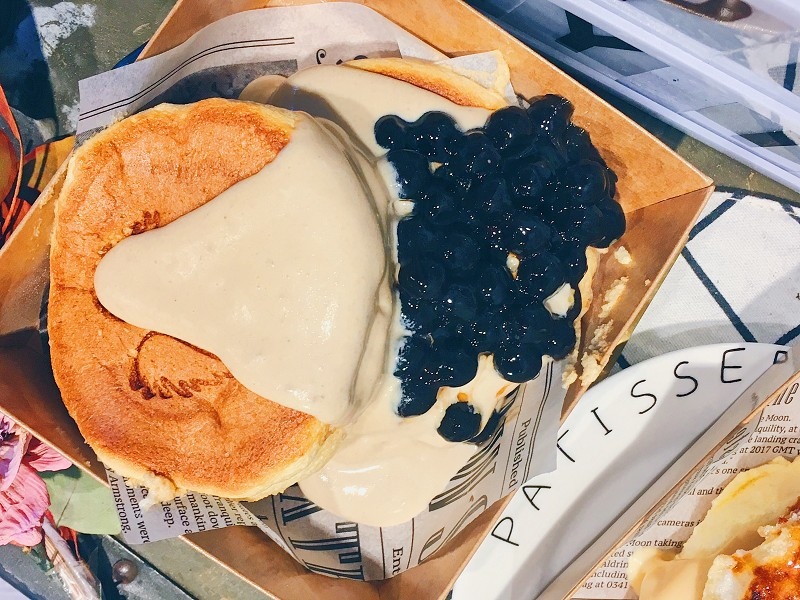 【台北｜西門站】美好年代 誠品西門店＿時下最夯的甜點珍珠奶茶舒芙蕾＿烤布蕾舒芙蕾咬下去是硬挺的酥脆聲響