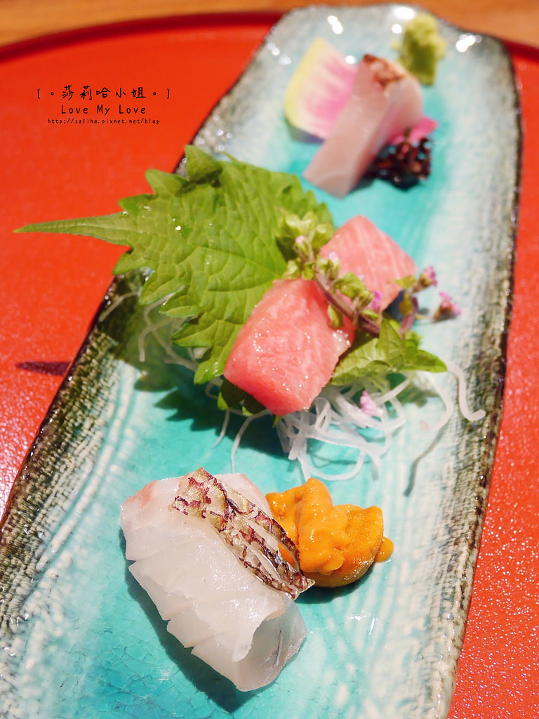 光琳割烹日本料理大安店生魚片 (1)